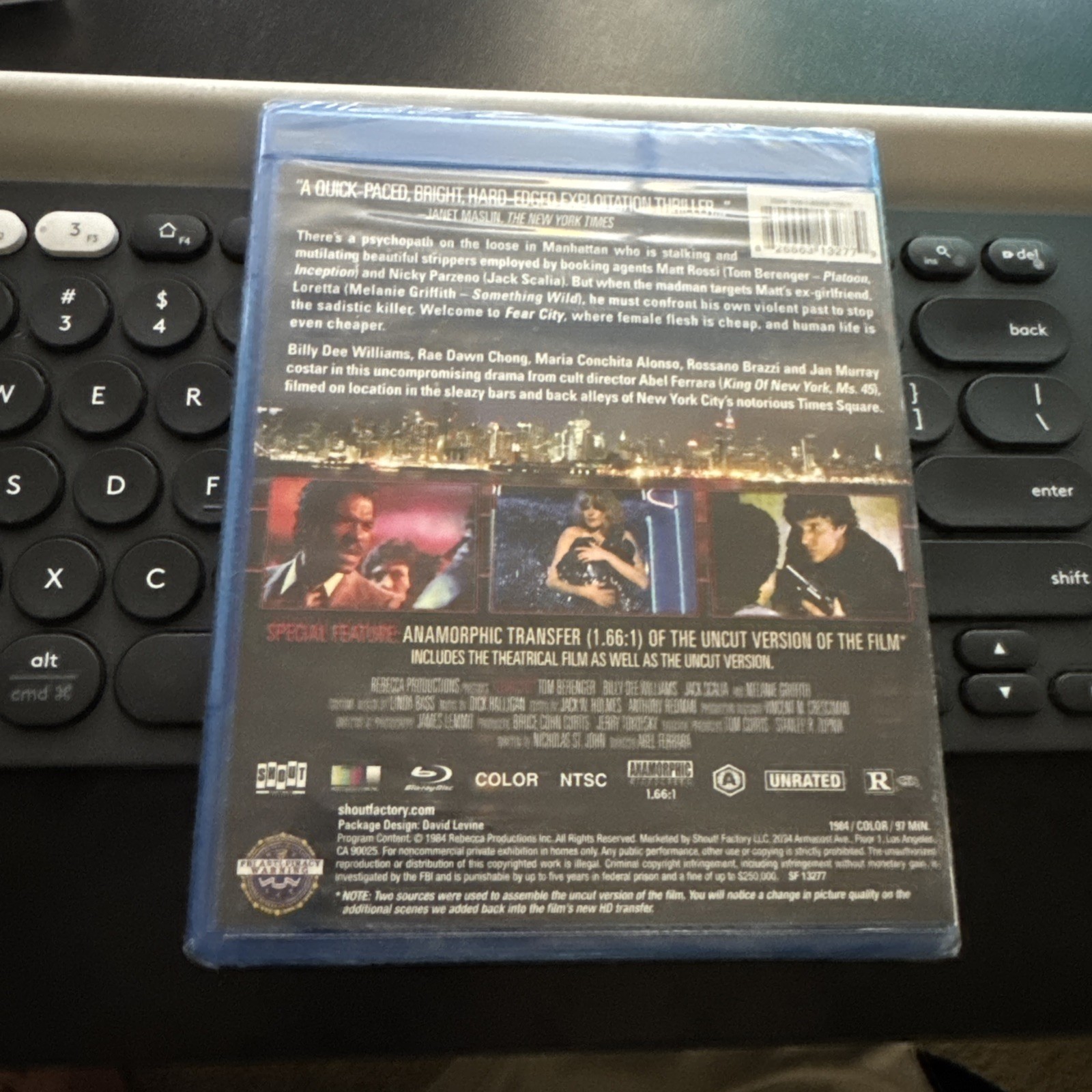 Fear City (1984) | Shout Factory 2012 OOP Release (first pressing) | Brand New