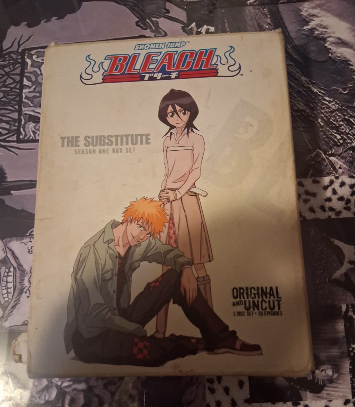 VIZ Media Bleach: The Substitute Season 1 Uncut DVD Box Set Region 1