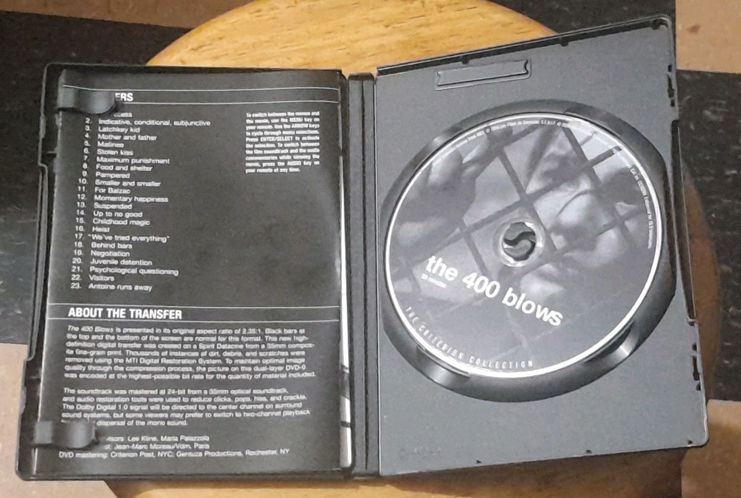 THE 400 BLOWS The Criterion Collection (DVD, 2006) – Jean-Pierre Leaud, NTSC, R1