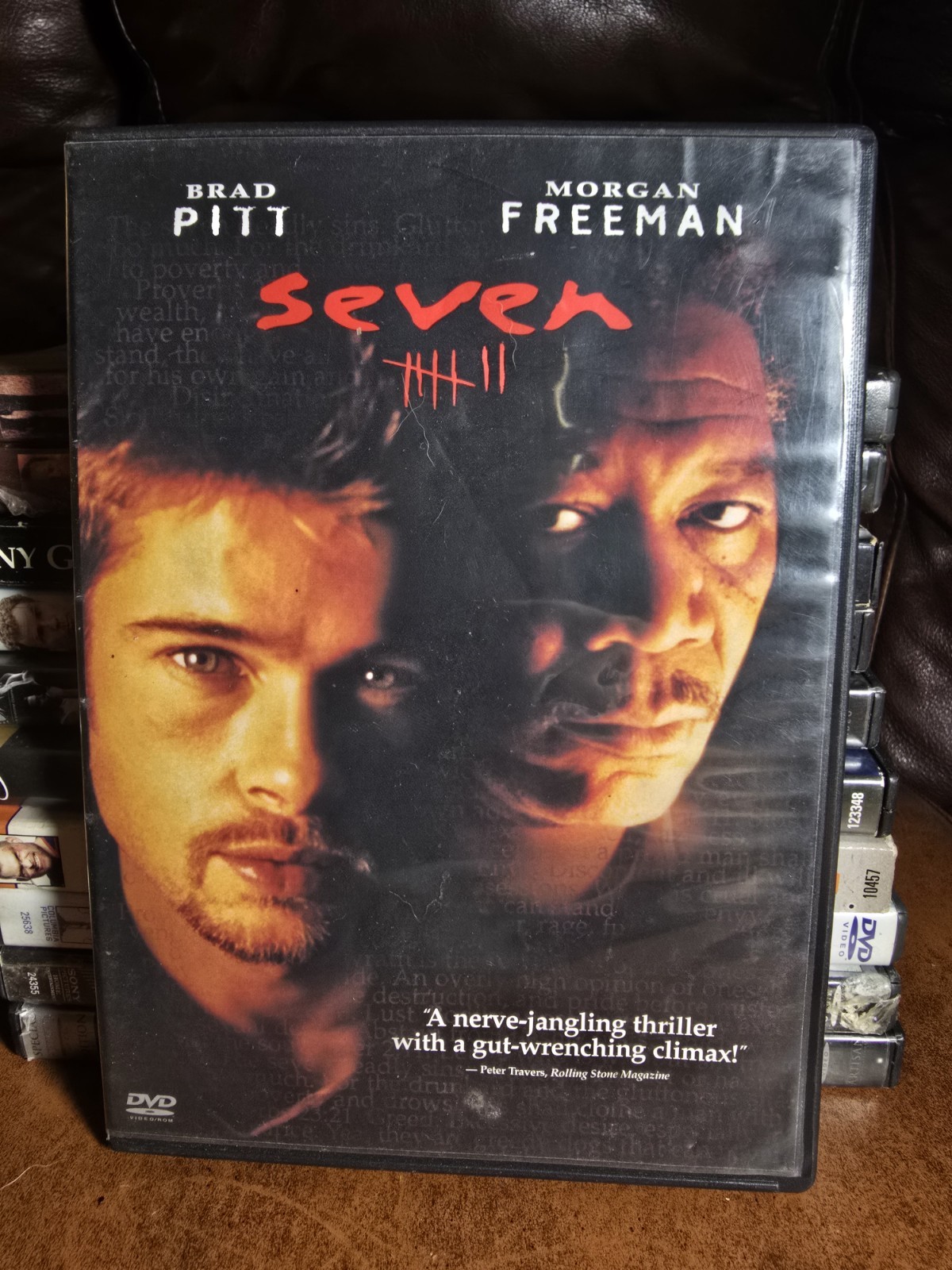 New Line Home Entertainment Se7en DVD David Fincher R Brad Pitt 127 min