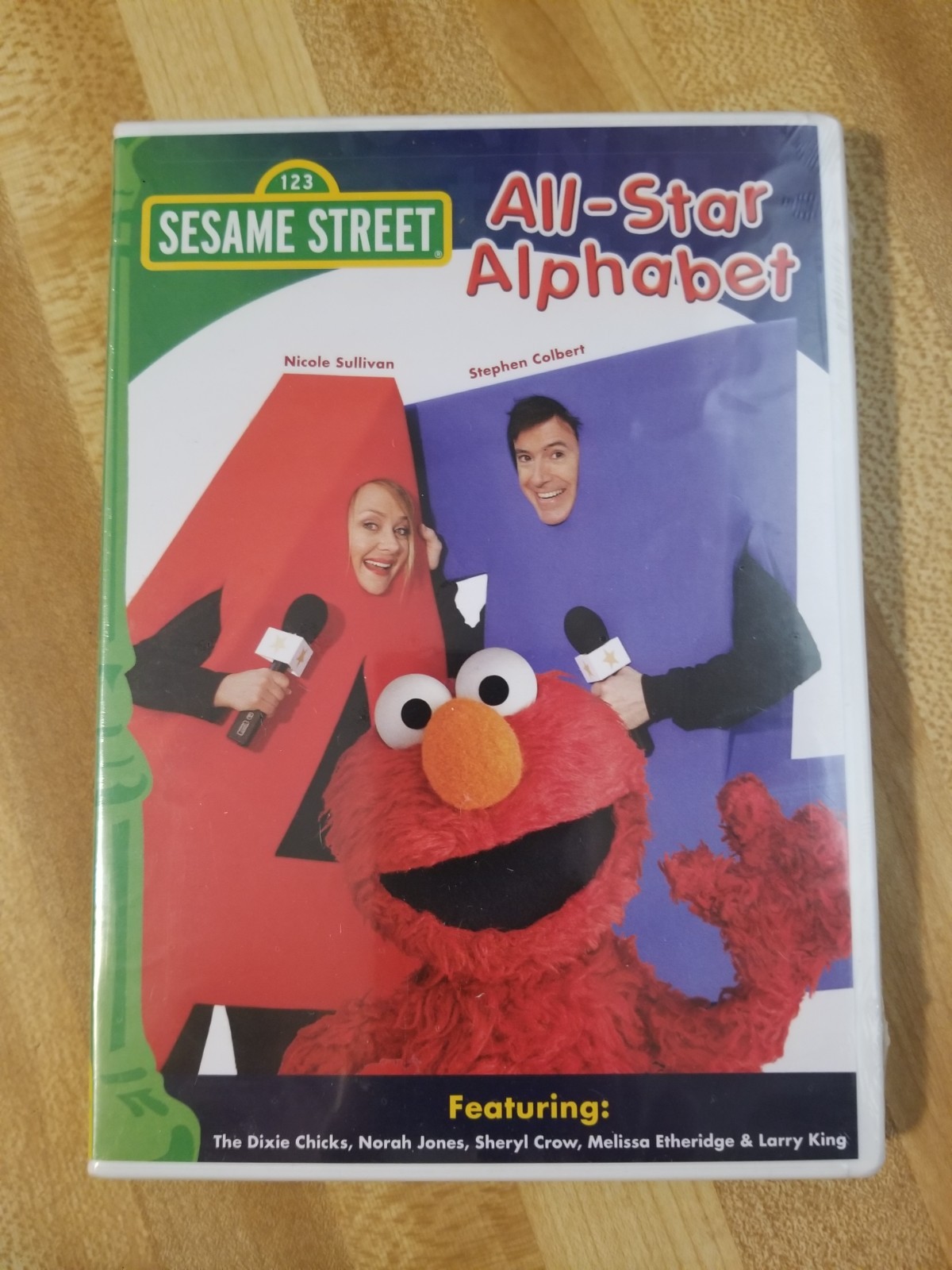 Sesame Street: All-Star Alphabet (DVD) Norah Jones New/ Sealed