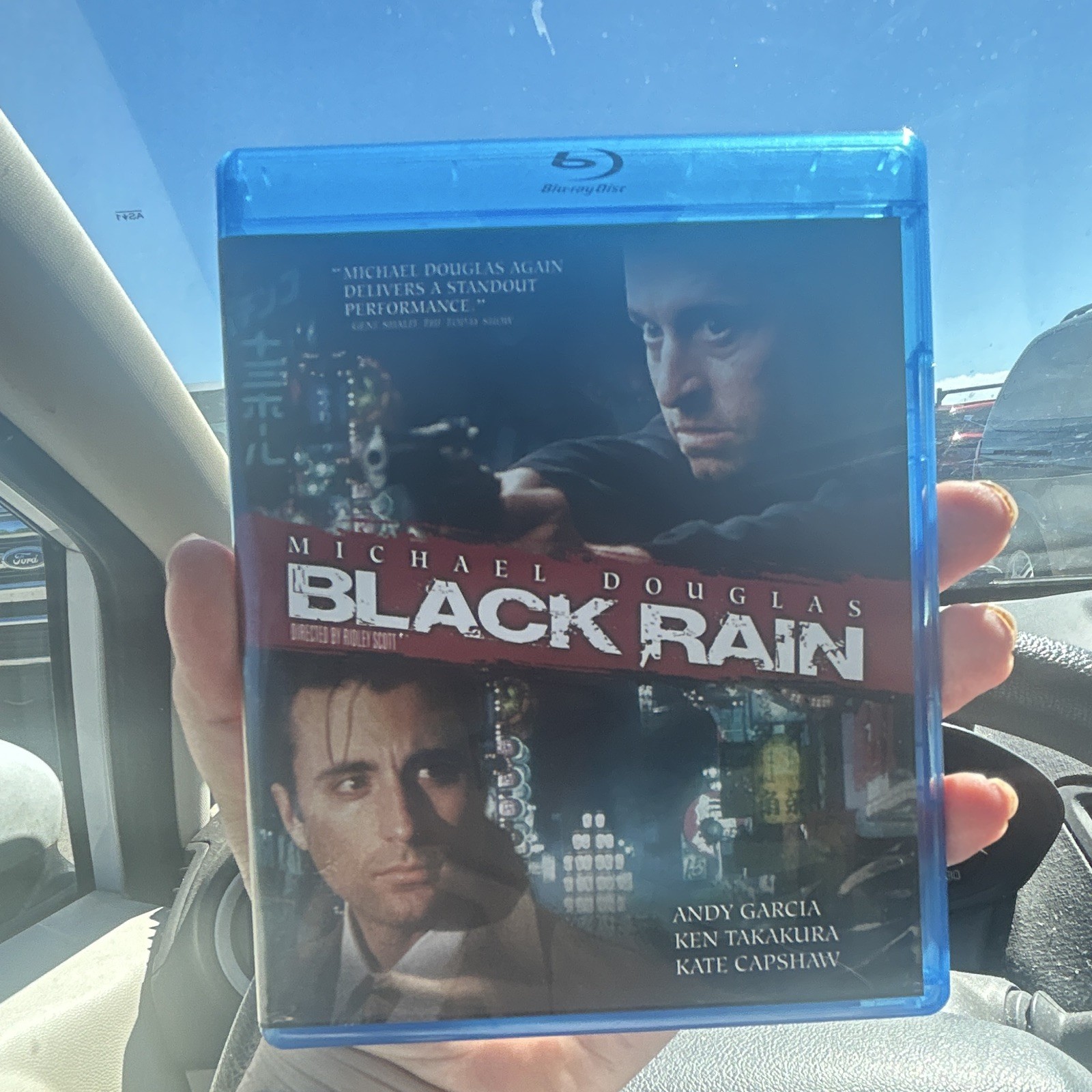 Black Rain Blu-ray Disc R Action Movie Ridley Scott Michael Douglas Commentary