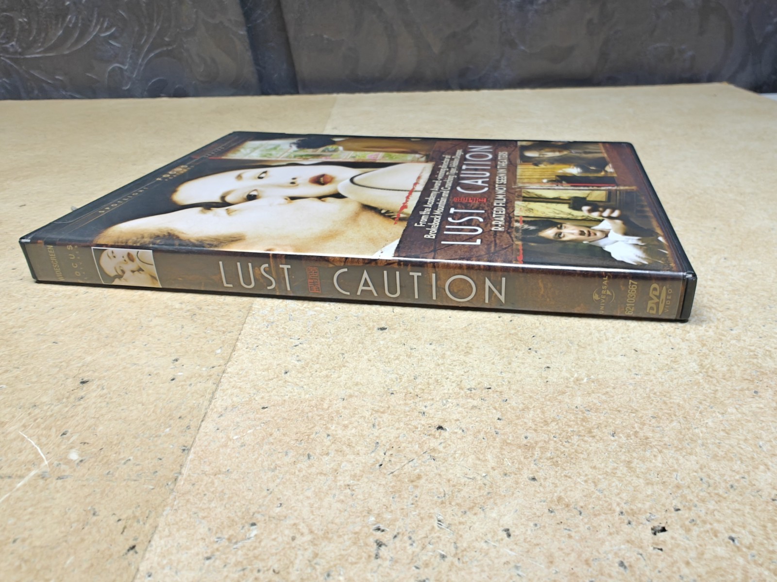 Lust Caution Original R-rated theatrical DVD tony leung tang wei ang lee 2007
