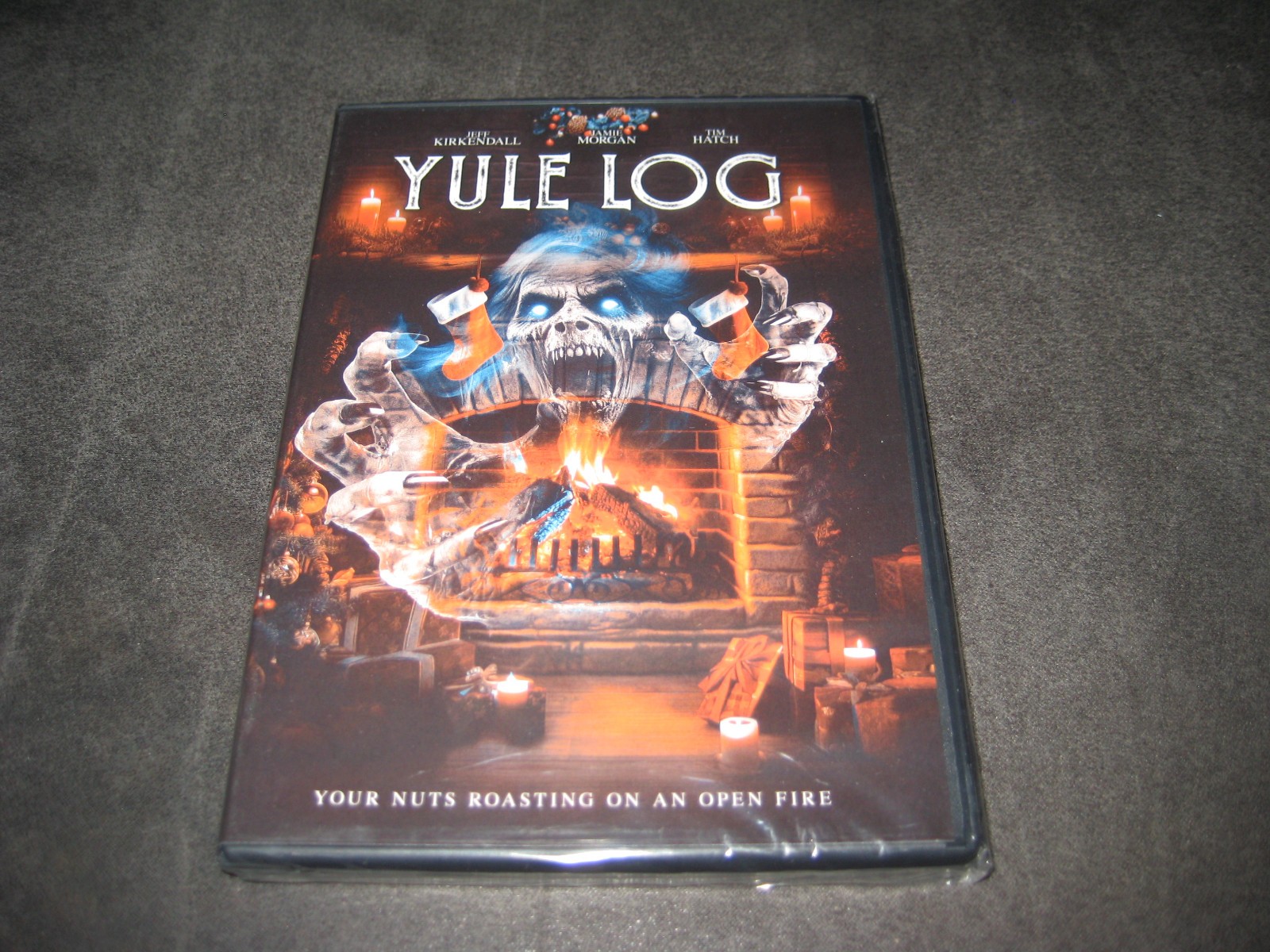 YULE LOG (DVD 2023) BRAND NEW – NOT RATED – WIDESCREEN – HORROR