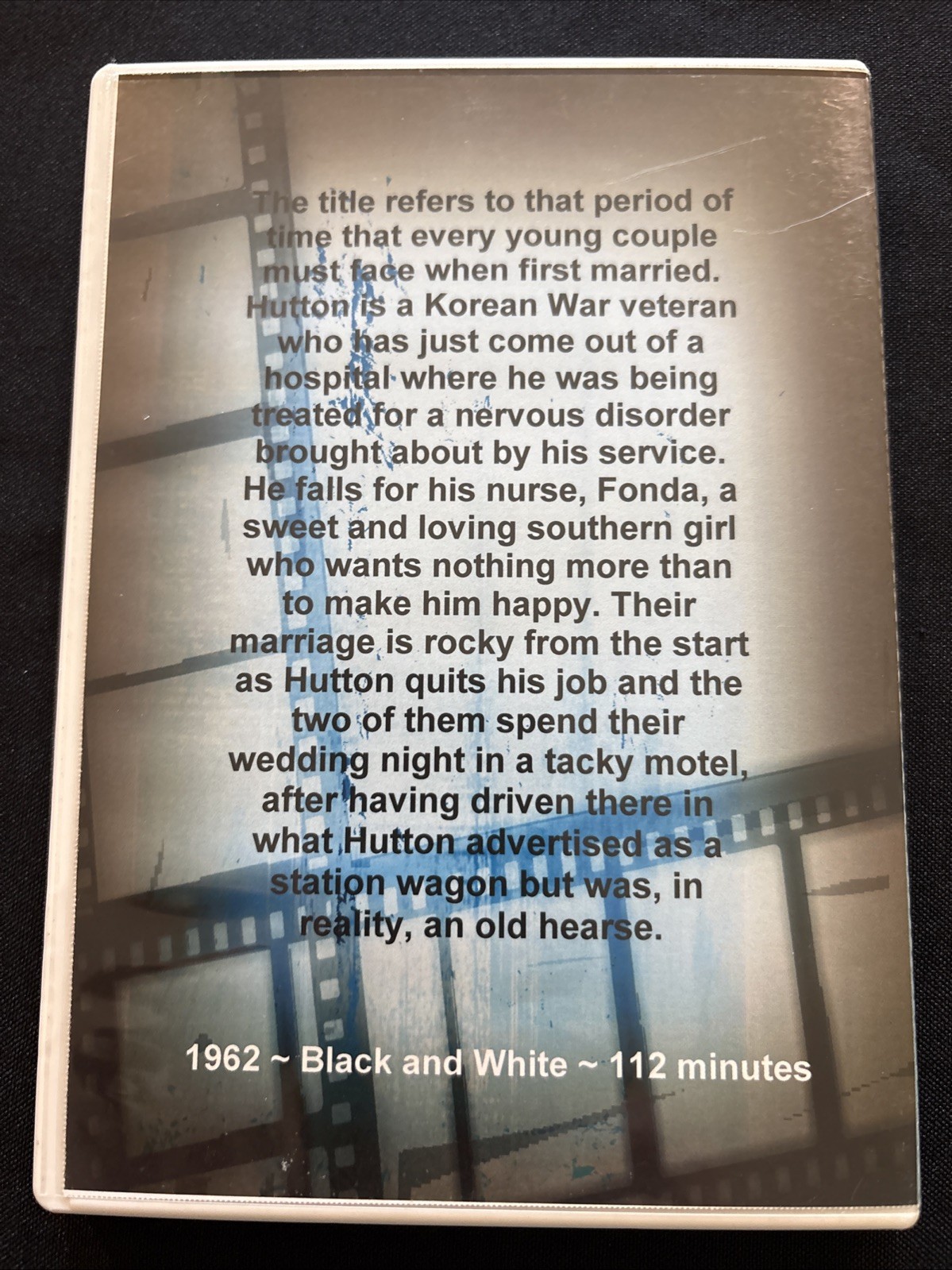 Period Of Adjustment – DVD – Tony Franciosa, Jane Fonda, Jim Hutton