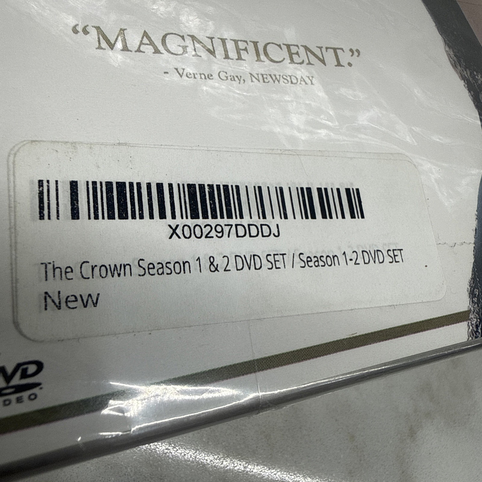 The Crown – The Complete First 1st & Second 2nd Seasons – New/Sealed Fast Ship!