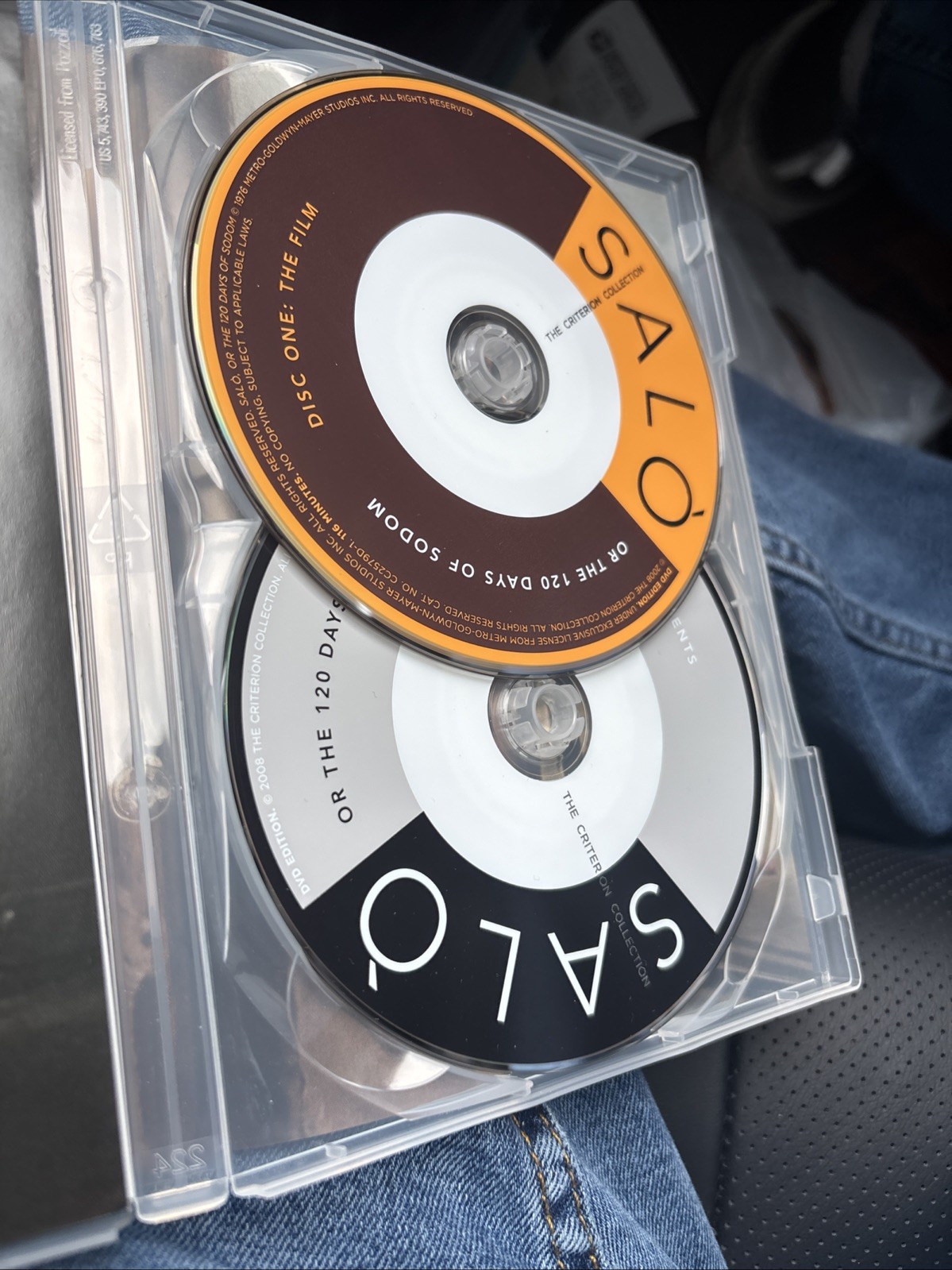 Salo, Or The 120 Days of Sodom (DVD, 2008, 2-Disc Set, Criterion Collection)