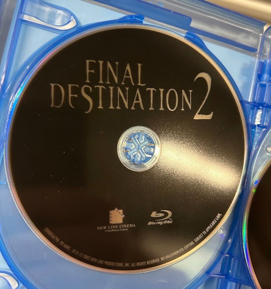 FINAL DESTINATION 1-5 BLU RAY COLLECTION w FD5 CASE/SLV SIGNED = JEFFREY REDDICK