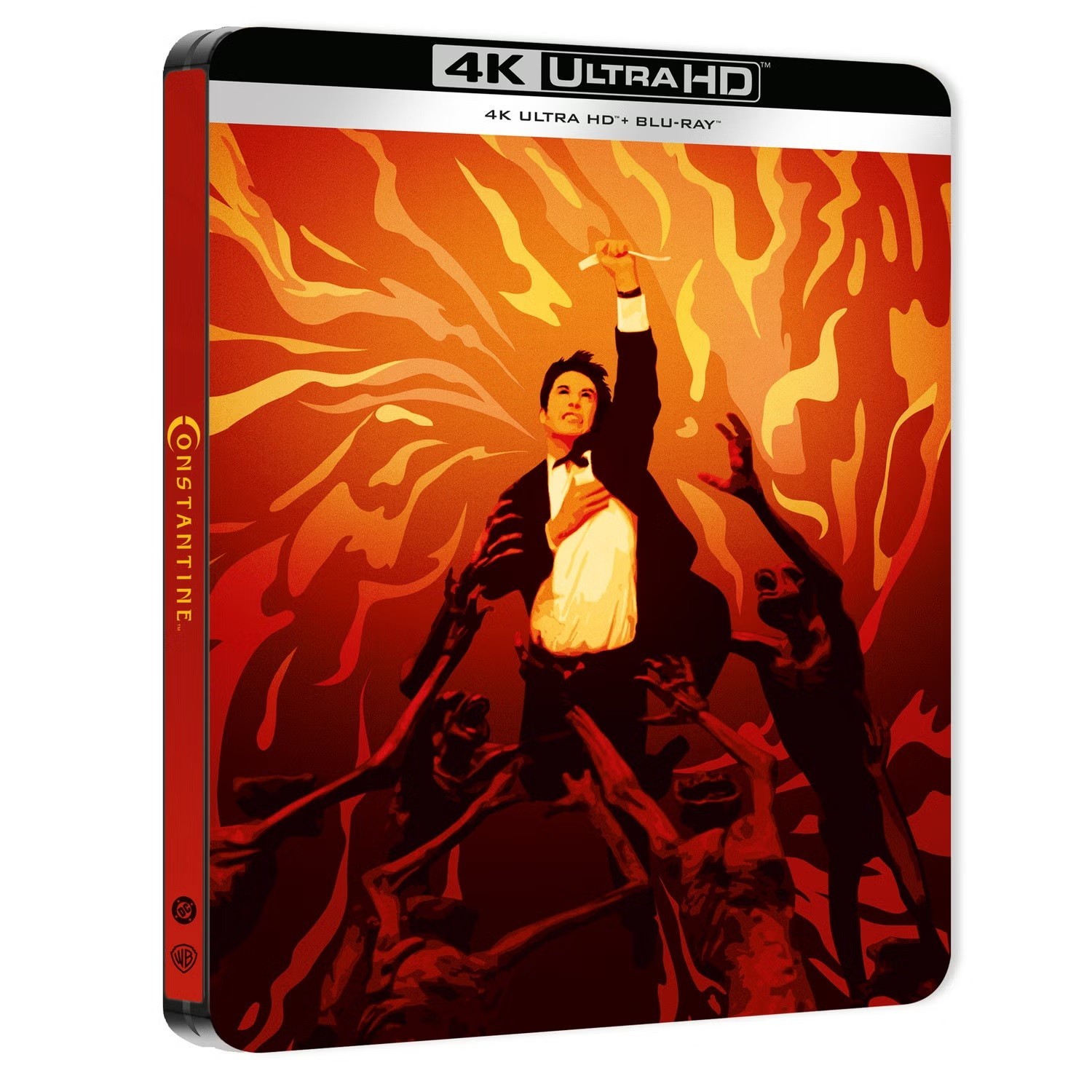 CONSTANTINE (2005) Keanu Reeves 4K UHD Blu-Ray Steelbook NEW (English Packaging)