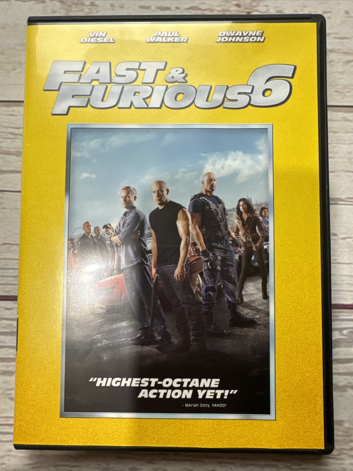 Fast & Furious 6 – DVD By Vin Diesel,Paul Walker,Dwayne Johnson – VERY GOOD