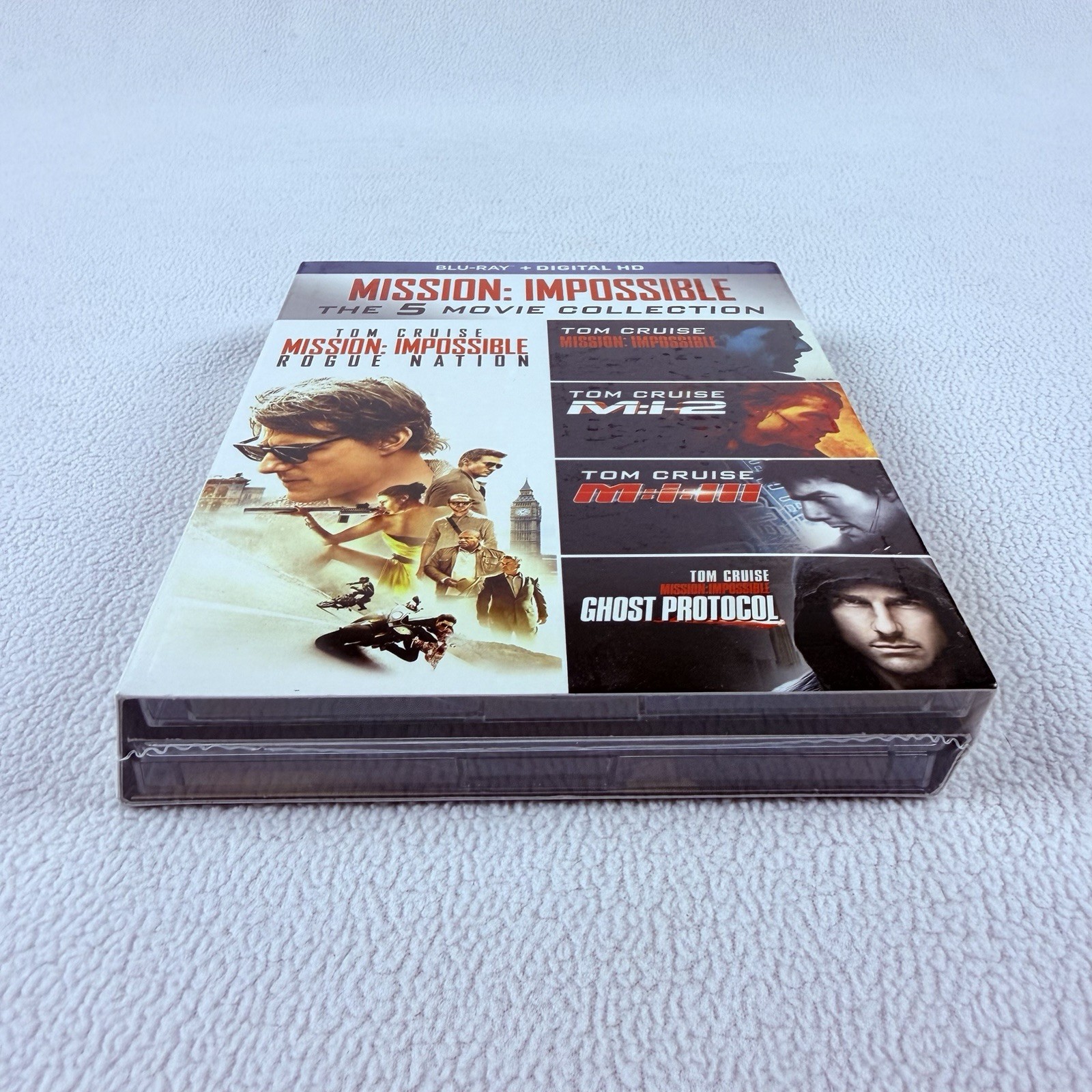 Mission Impossible 5 Movie Collection Blu-ray Tom Cruise Action Set