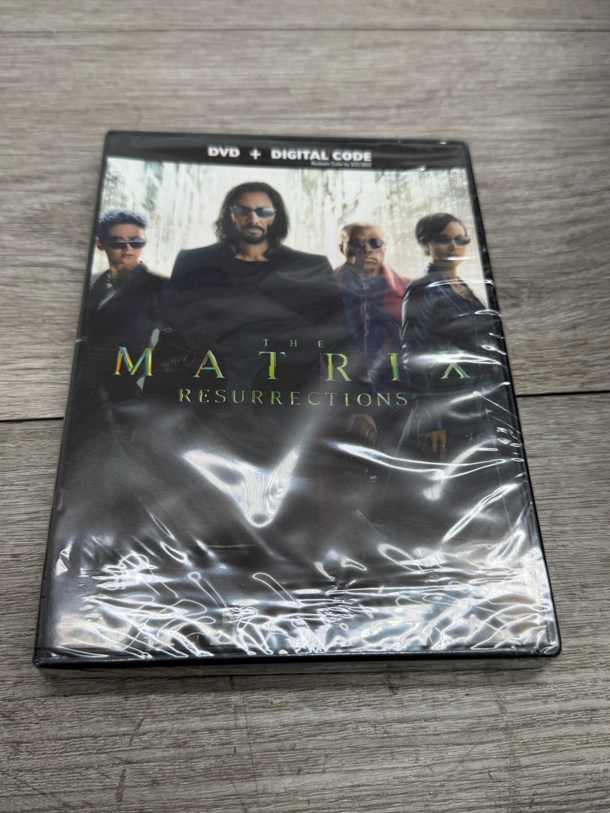 The Matrix Resurrections DVD Keanu Reeves NEW