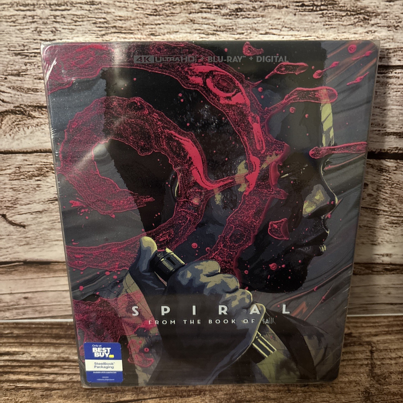 Spiral: From The Book Of Saw Best Buy (4K UHD + Blu-Ray) Loose Disc Inside