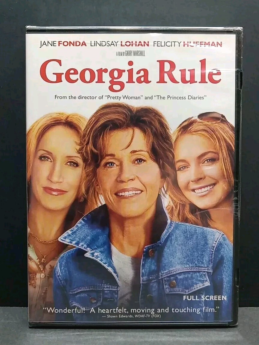 Georgia Rule DVD Movie Jane Fonda & Lindsay Lohan – NEW SEALED 2007 113 Min.