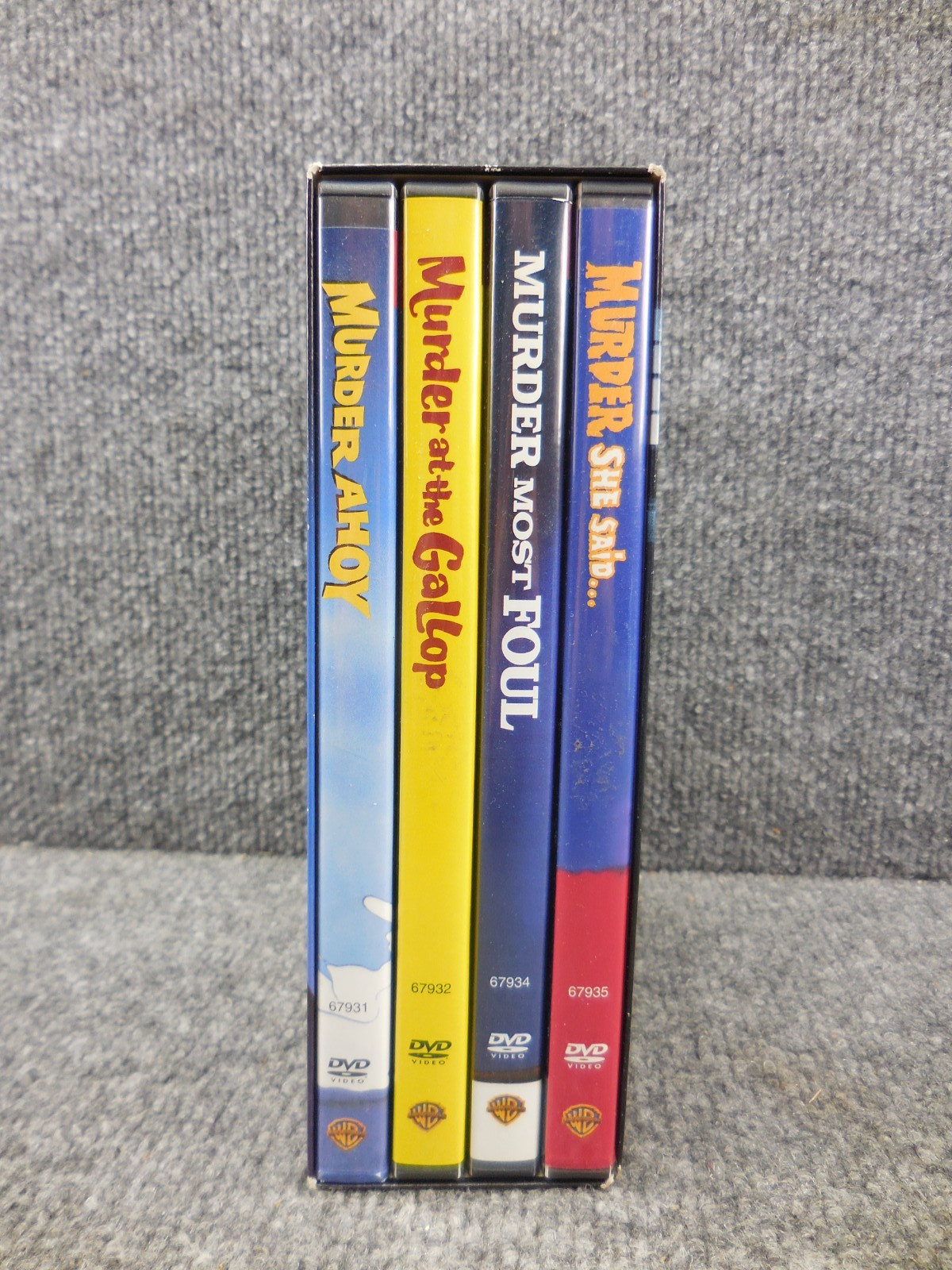 The Miss Marple Movie Collection DVD Set Murder She Said Most Foul At the Gallop