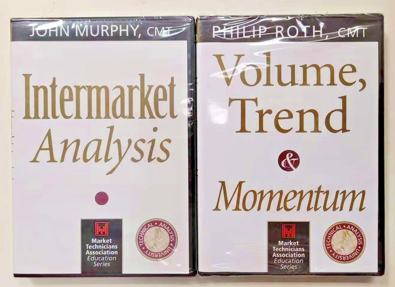 2 DVD SET: VOLUME, TREND, AND MOMENTUM / INTERMARKET ANALYSIS ~New~ Sealed~