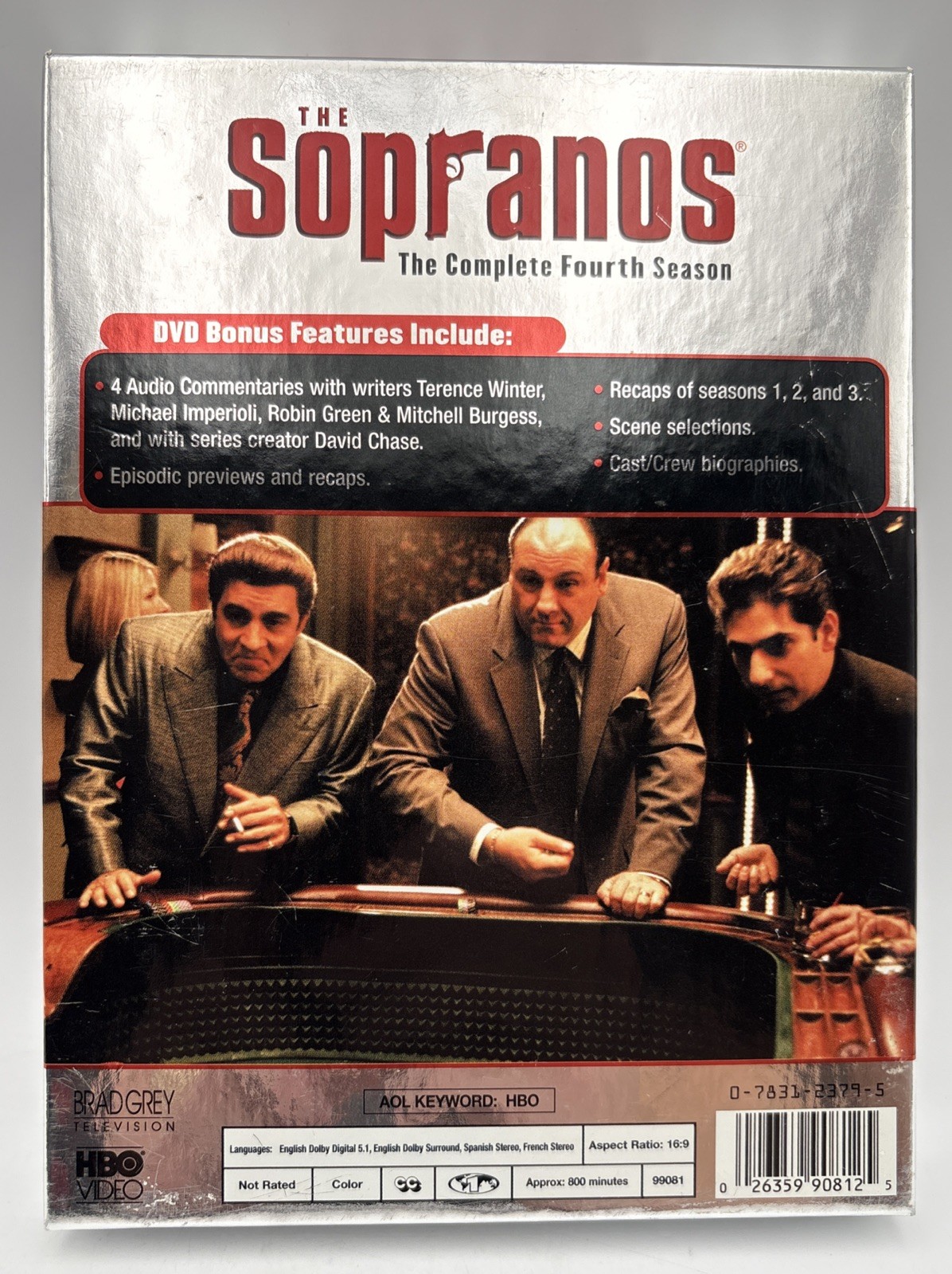 The Sopranos: Season 1-5 & 6 Part 1 – HBO, 16:9, Bonus Features, Preowned