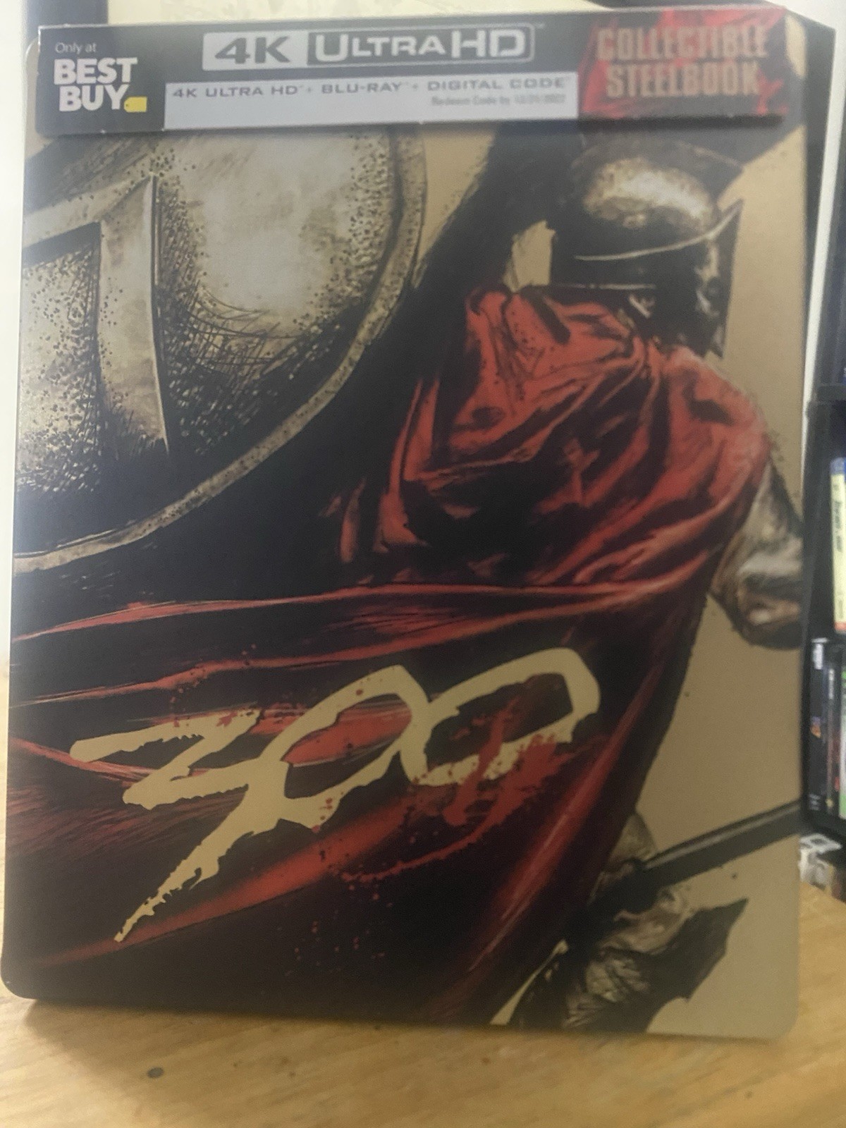 300 – 4K UHD + Blu-Ray OOP Best Buy Exclusive Steelbook OOP