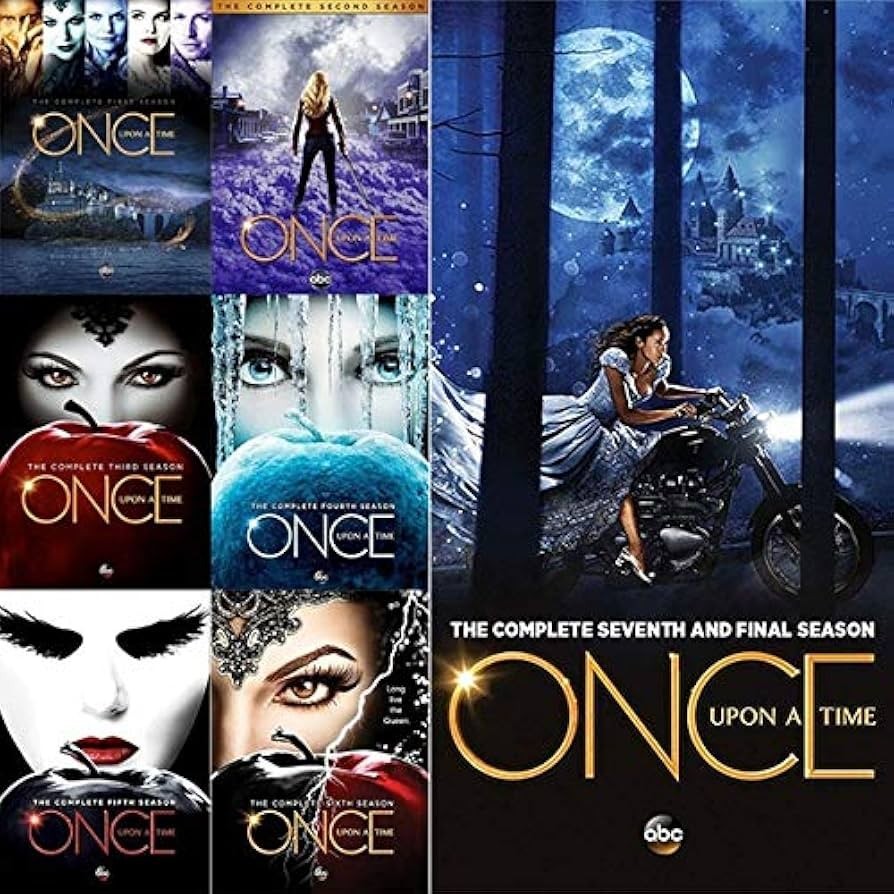 Once Upon a Time Complete Series Seasons 1-7 (DVD, 2017)
