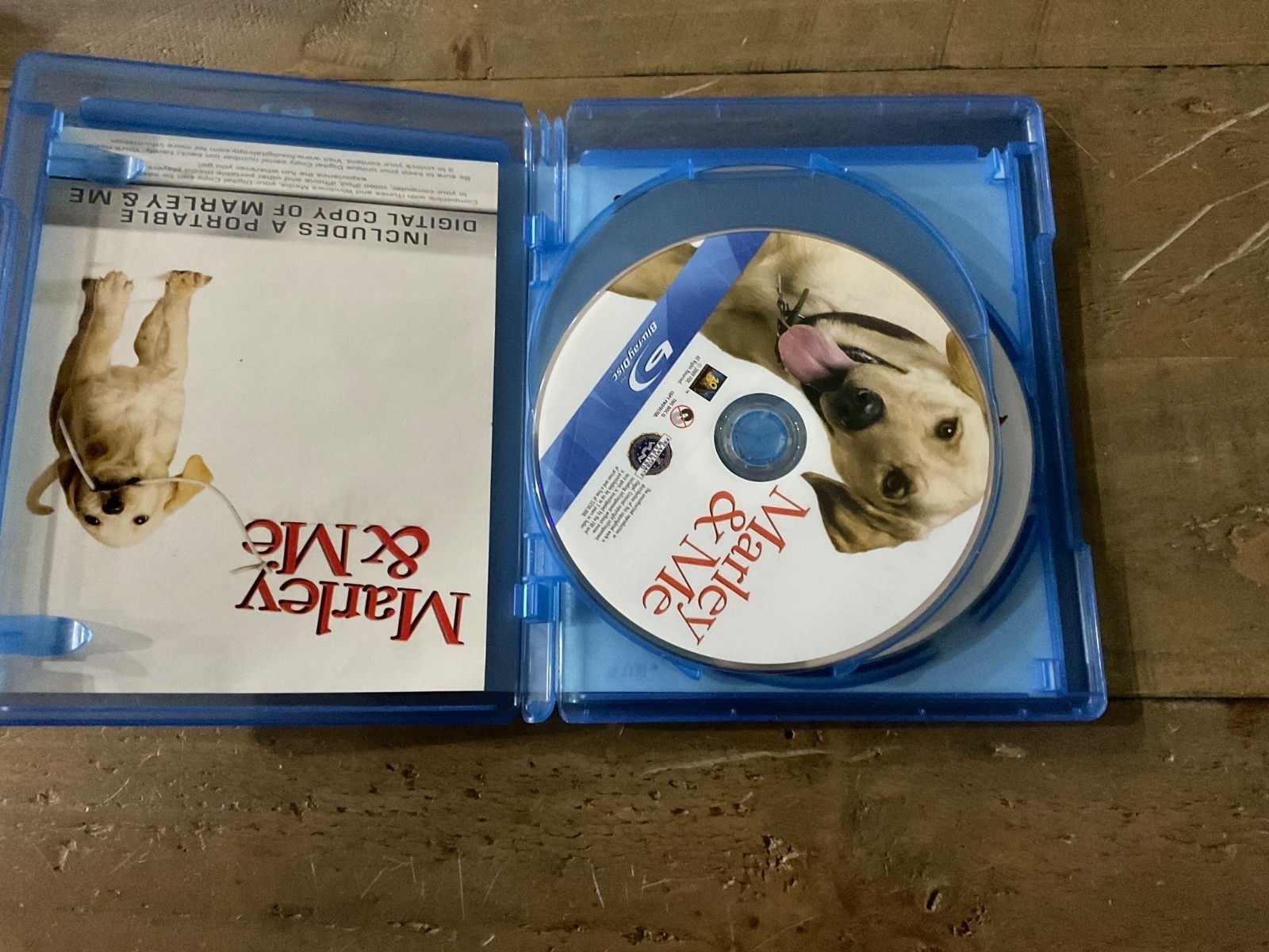 Marley and Me blu-ray Owen Wilson Jennifer Aniston David Frankel John Grogan