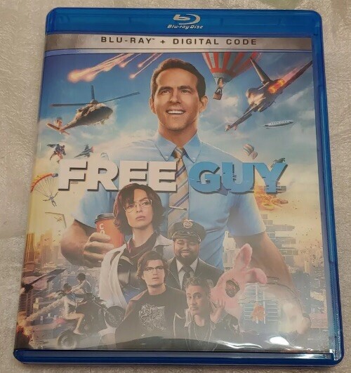 Free Guy (Blu-ray Set, 2021, No Digital) Like New