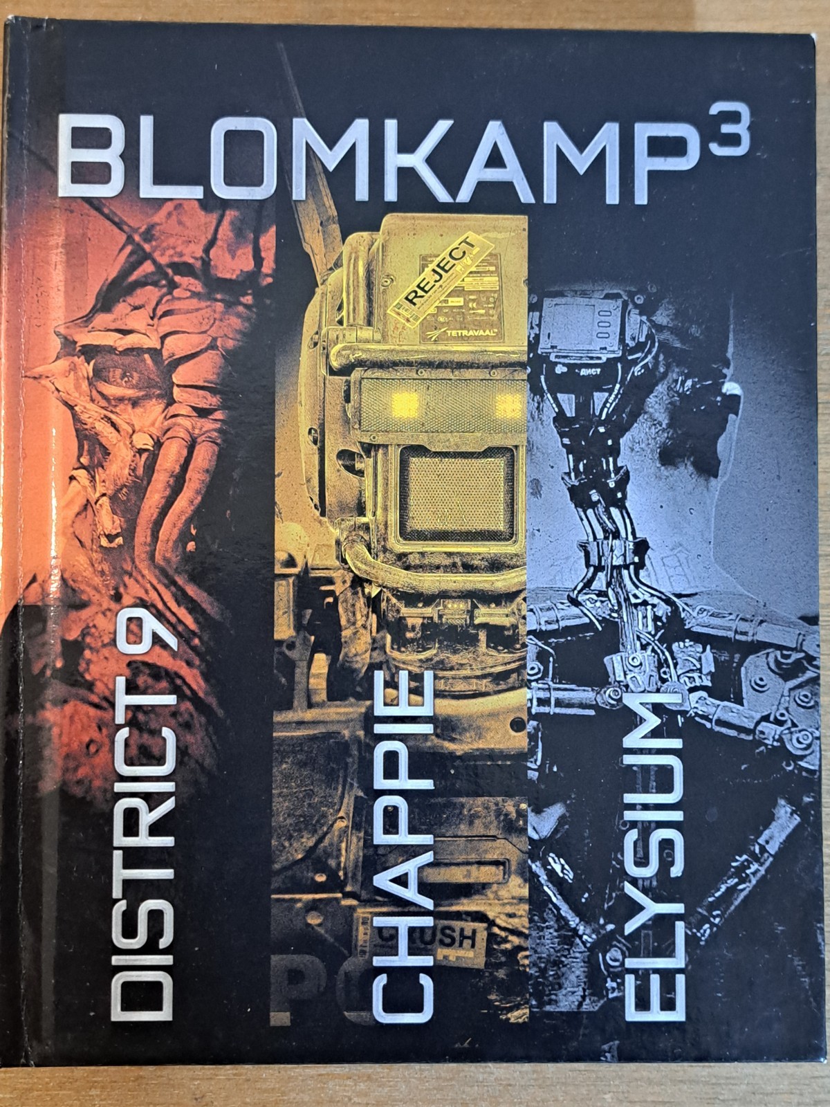 Blomkamp³ Trilogy Blu-ray District 9 Elysium Chappie 3 Disc Set