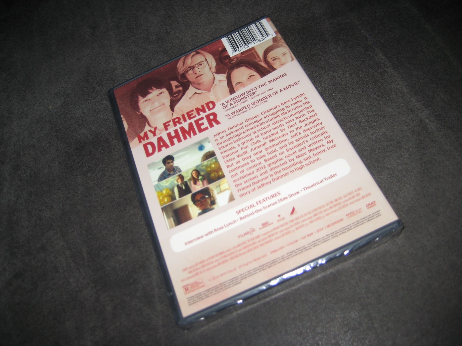 MY FRIEND DAHMER (DVD 2017) BRAND NEW – R -WS – BASED ON TRUE EVENTS – DRAMA