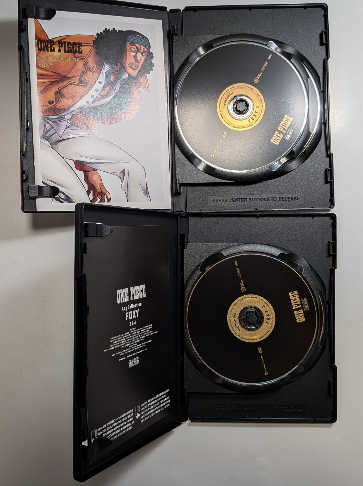 ONE PIECE Log Collection FOXY Eiichiro Oda Japanese Anime DVD