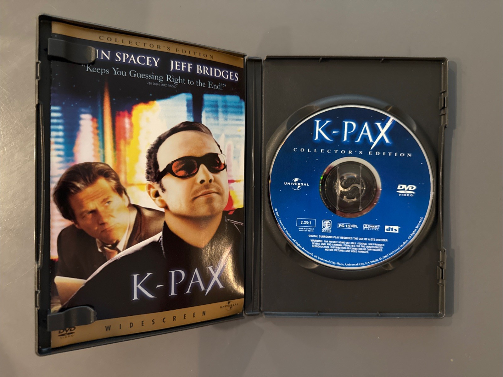 K-Pax (DVD, 2001)
