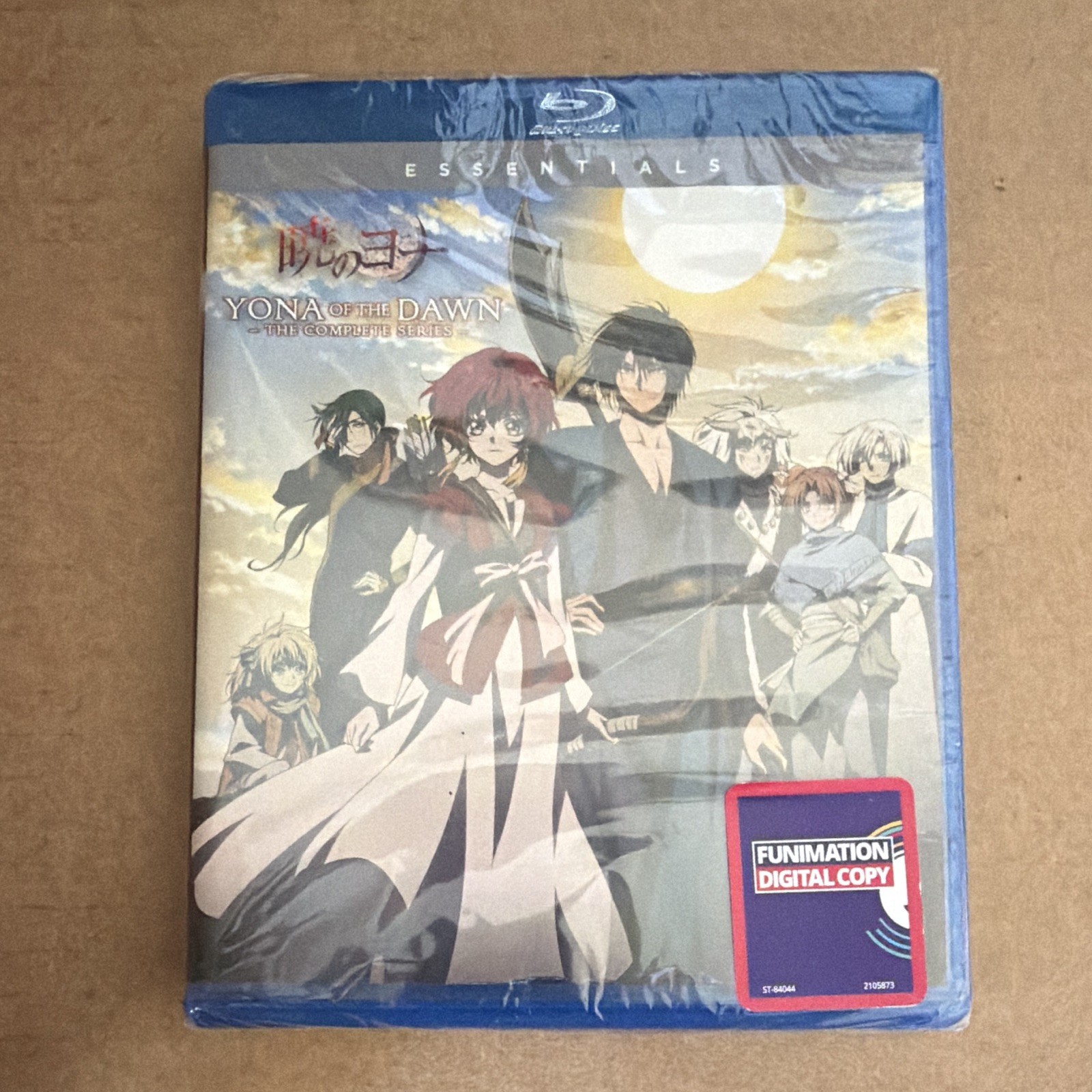 SEALED! Funimation Yona of the Dawn Complete Series Essentials Blu-ray+Digital