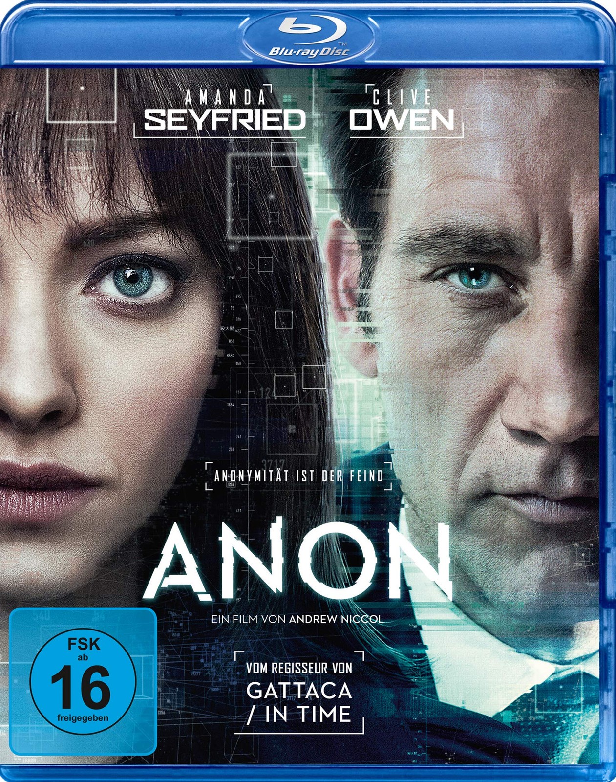 Anon (Blu-ray) Owen, Clive, Seyfried, Amanda, Bennett, Afiya (UK IMPORT)