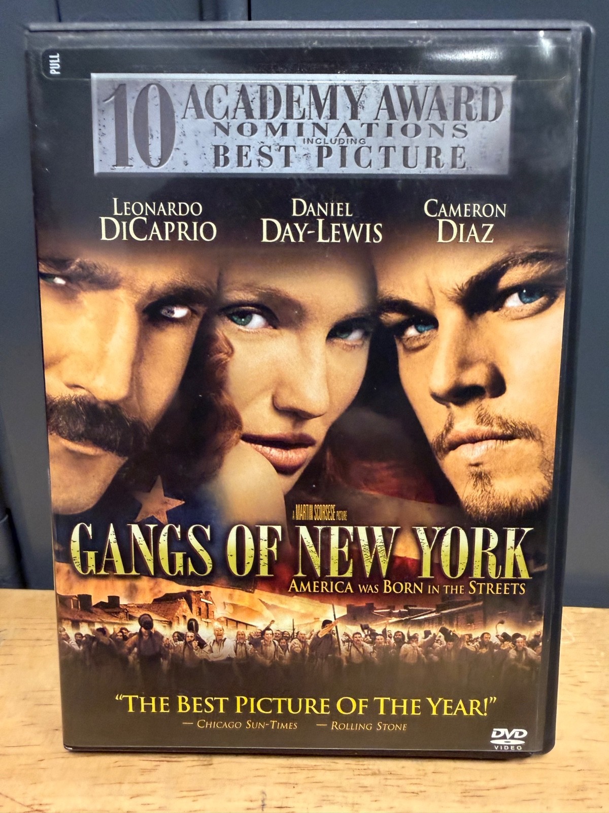 Gangs of New York (DVD, 2002)