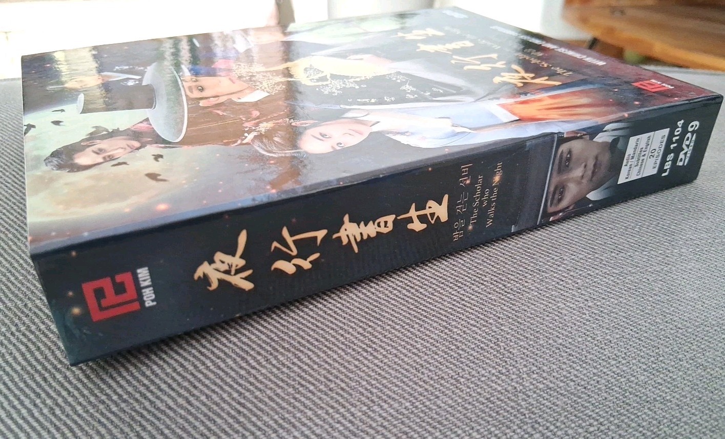 THE SCHOLAR WHO WALKS THE NIGHT Korean Drama Series 5 x DVD Box Set POH KIM