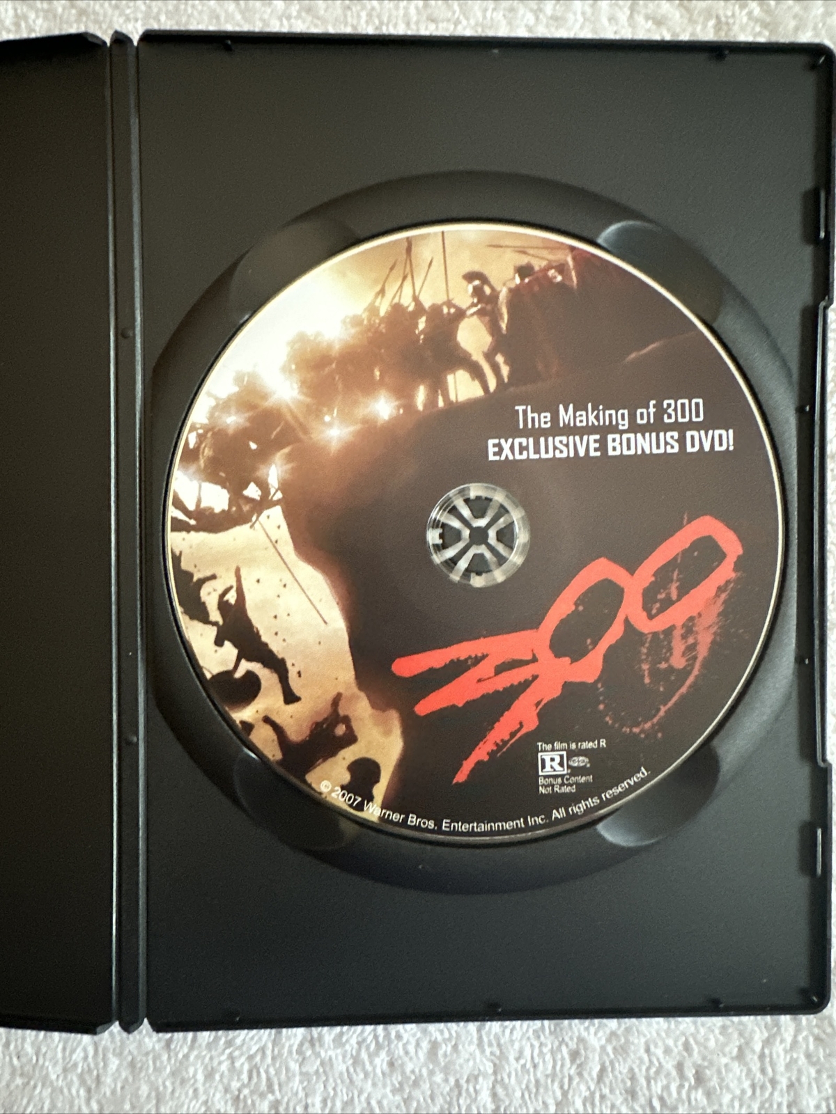 The Making of 300 Exclusive Limited Edition Bonus DVD Zack Snyder Frank Miller