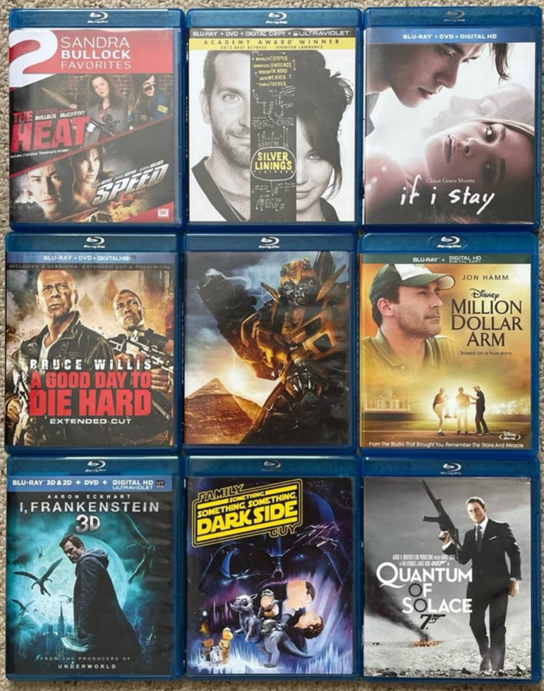Blu-ray Movies | VERY GOOD Condition. You Pick yours! Discount+Combined Shipping