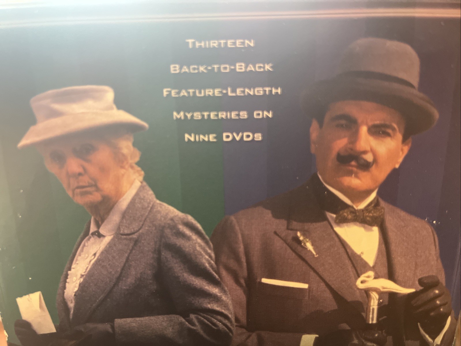 Agatha Christie MegaSet–Nine DVD’s (5 Miss Marple, 9 H. Poirot–13 mysteries!)