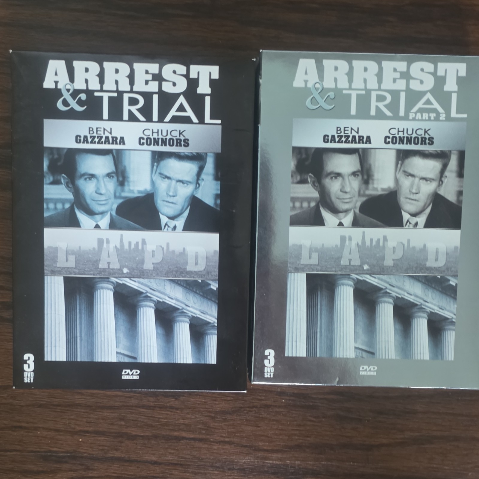 Timeless Media Arrest & Trial TV Series DVD 3-Disc Set Part 1 and 2