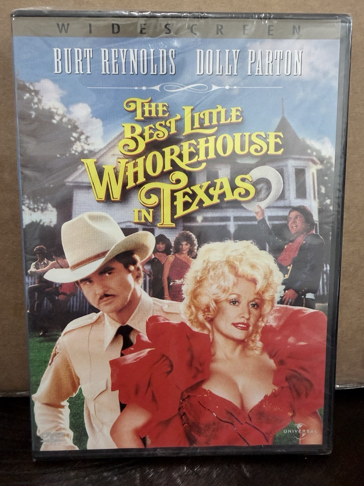 The Best Little Whorehouse in Texas (1982) DVD Burt Reynolds NEW
