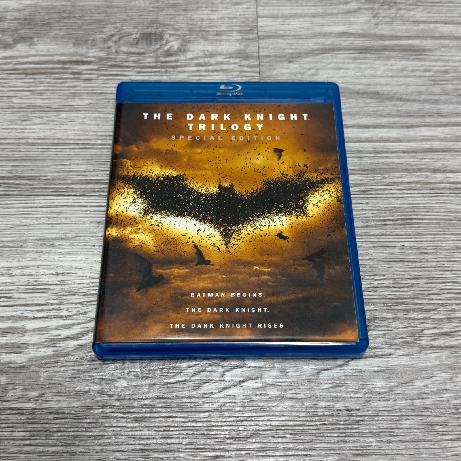 The Dark Knight Trilogy (Blu-ray 6 Disc, 2016, Special Edition) Christian Bale
