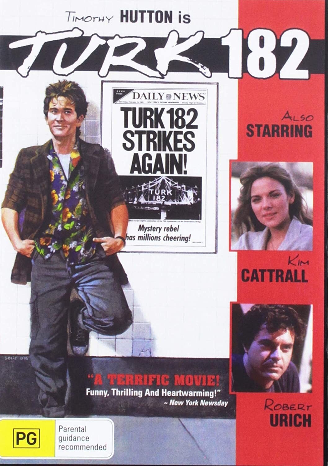 TURK 182 (1985) Timothy Hutton DVD BRAND NEW (USA Compatible)
