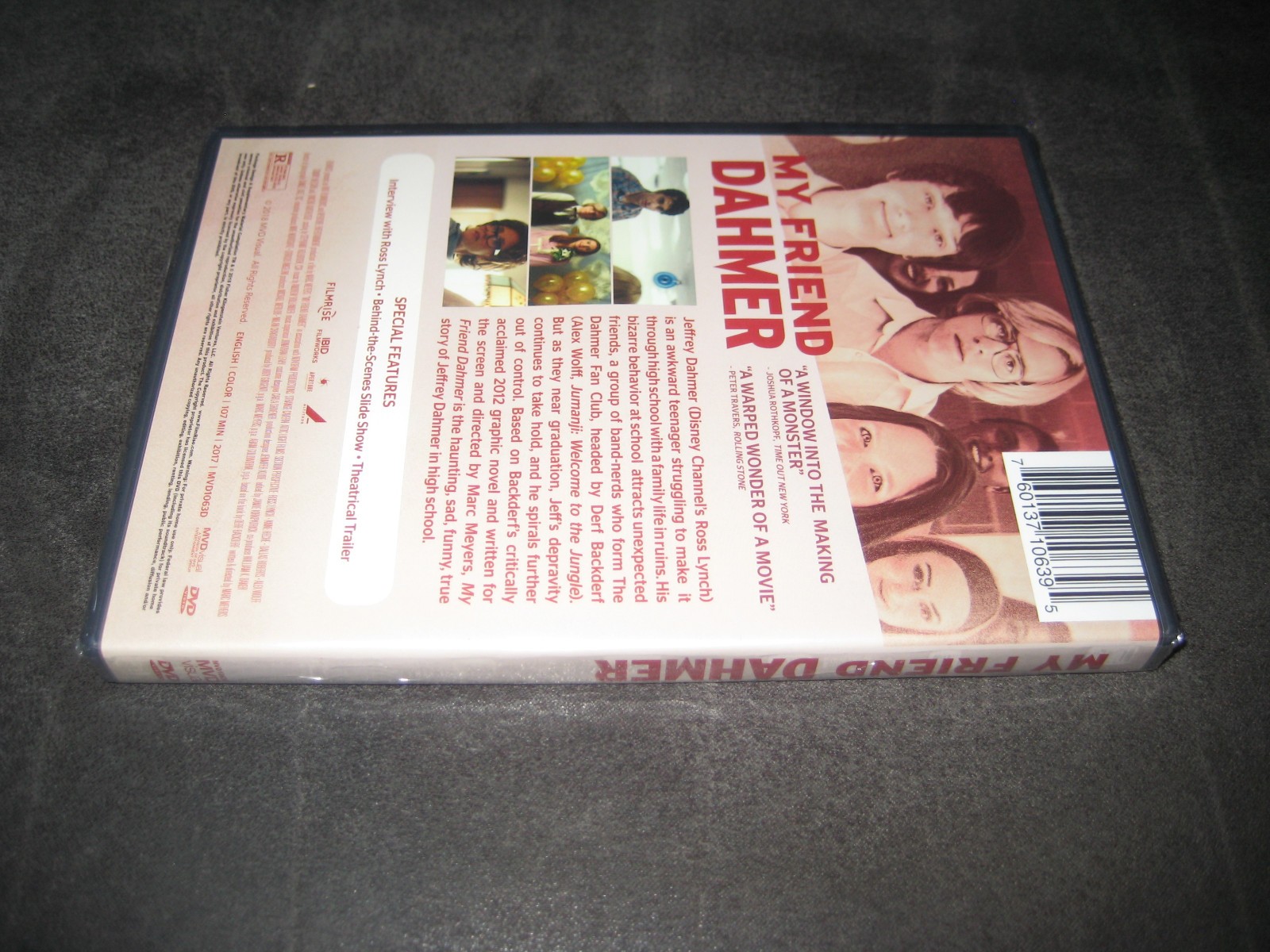 MY FRIEND DAHMER (DVD 2017) BRAND NEW – R -WS – BASED ON TRUE EVENTS – DRAMA