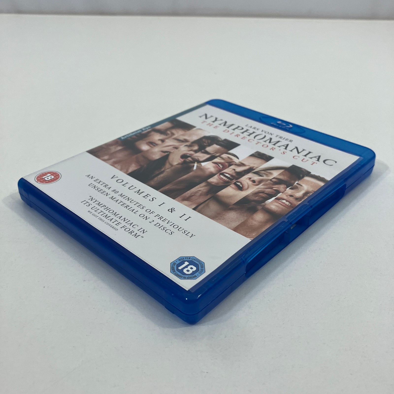 Nymphomaniac Blu Ray Region B Lars von Trier Charlotte Gainsbourg Stacy Martin