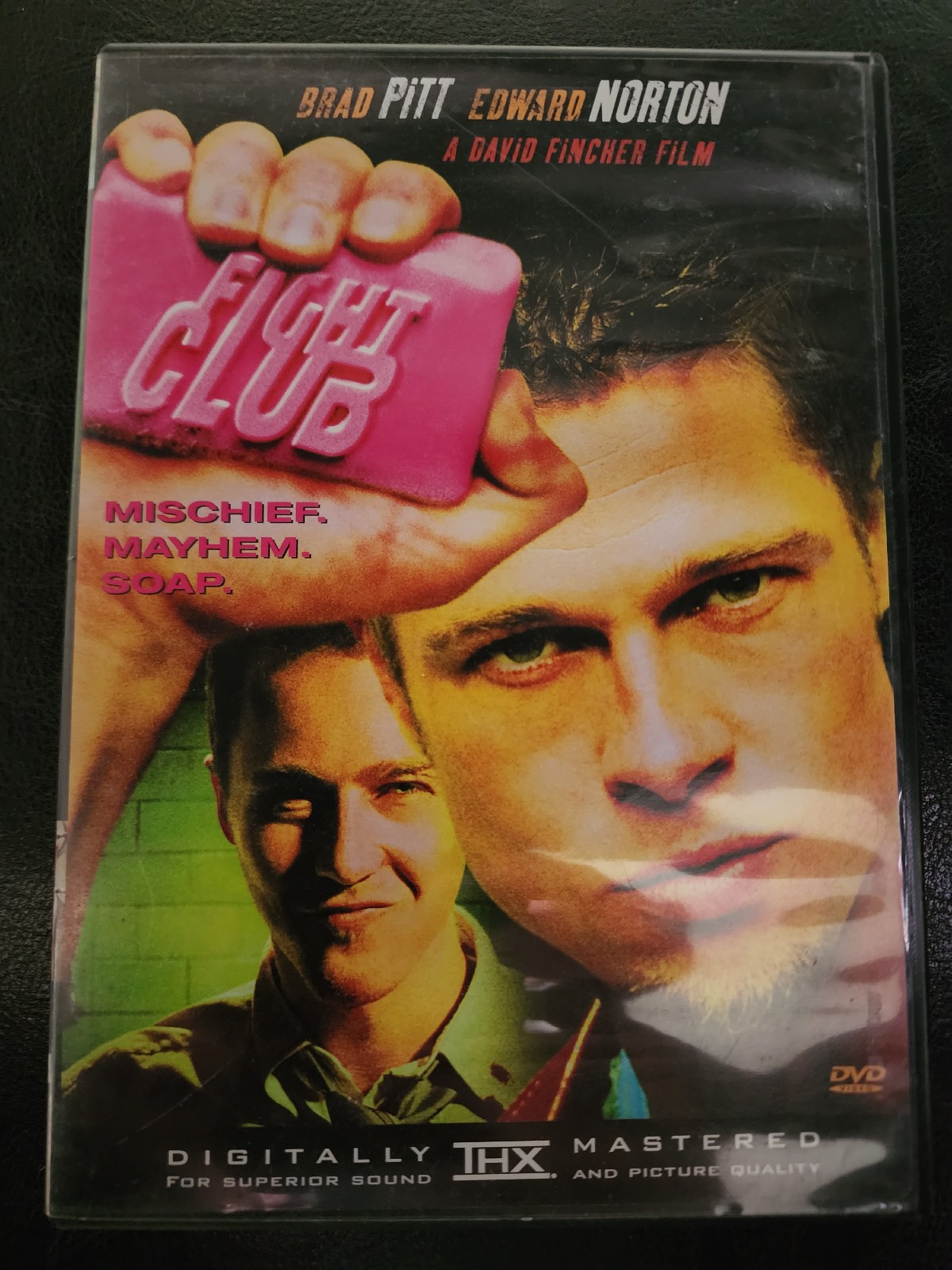 Fight Club (DVD, 1999) Brad Pitt, Edward Norton, David Fincher