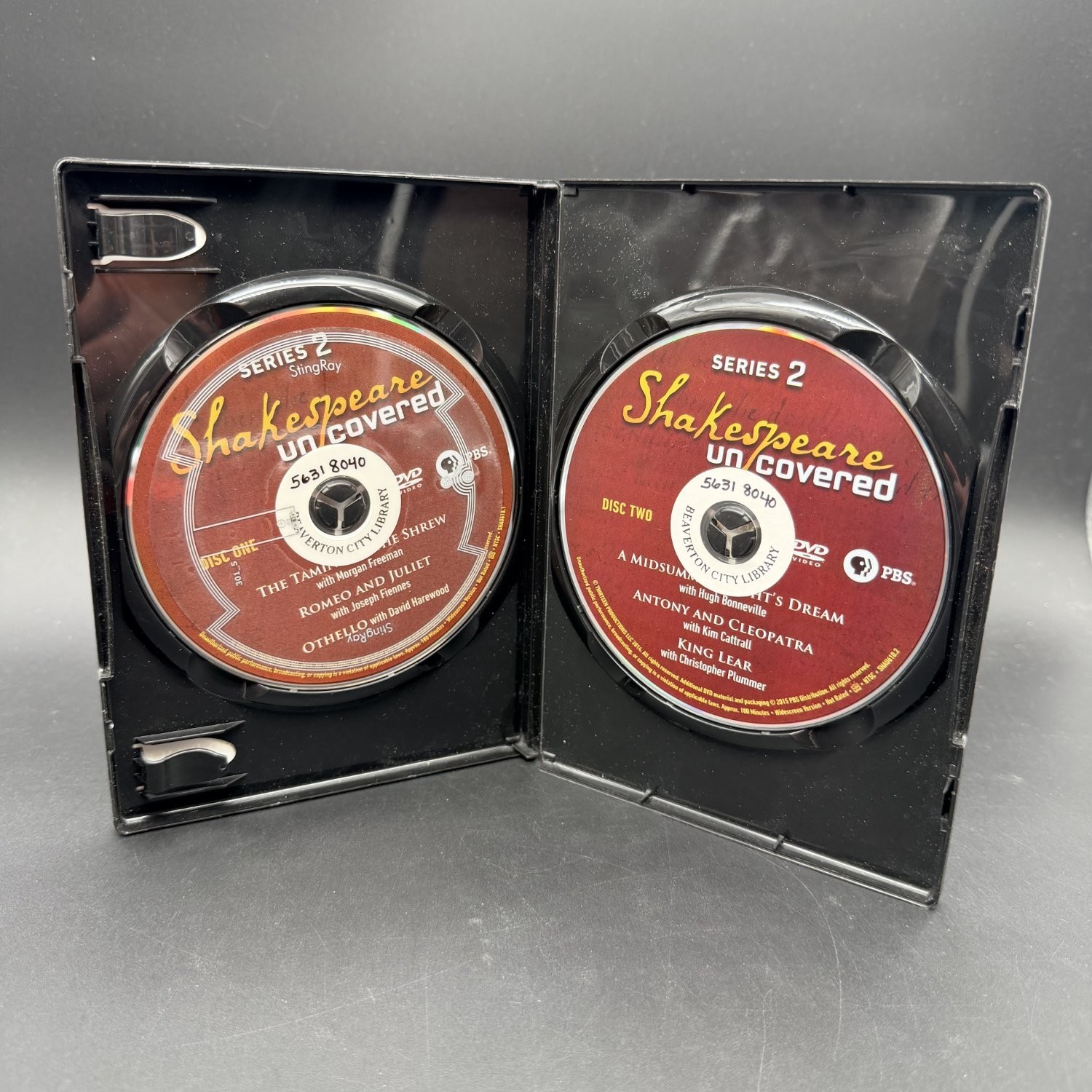 Pbs Shakespeare Uncovered Series 2 DVD 2015 English Sdh Subtitles