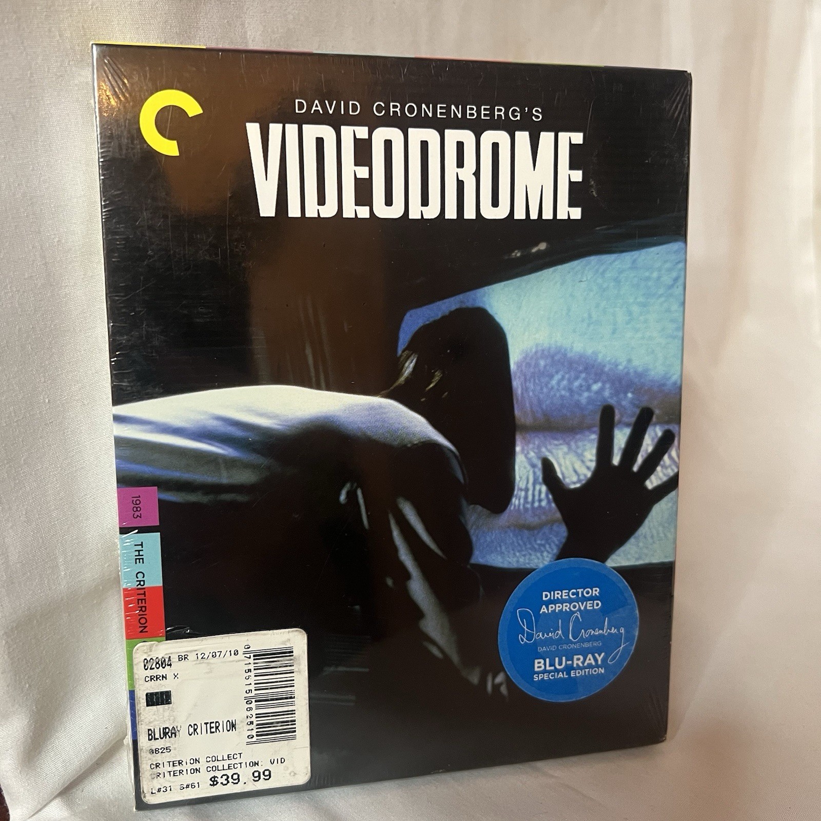 Videodrome – Criterion Collection Blu-ray David Cronenberg NEW Sealed in Box