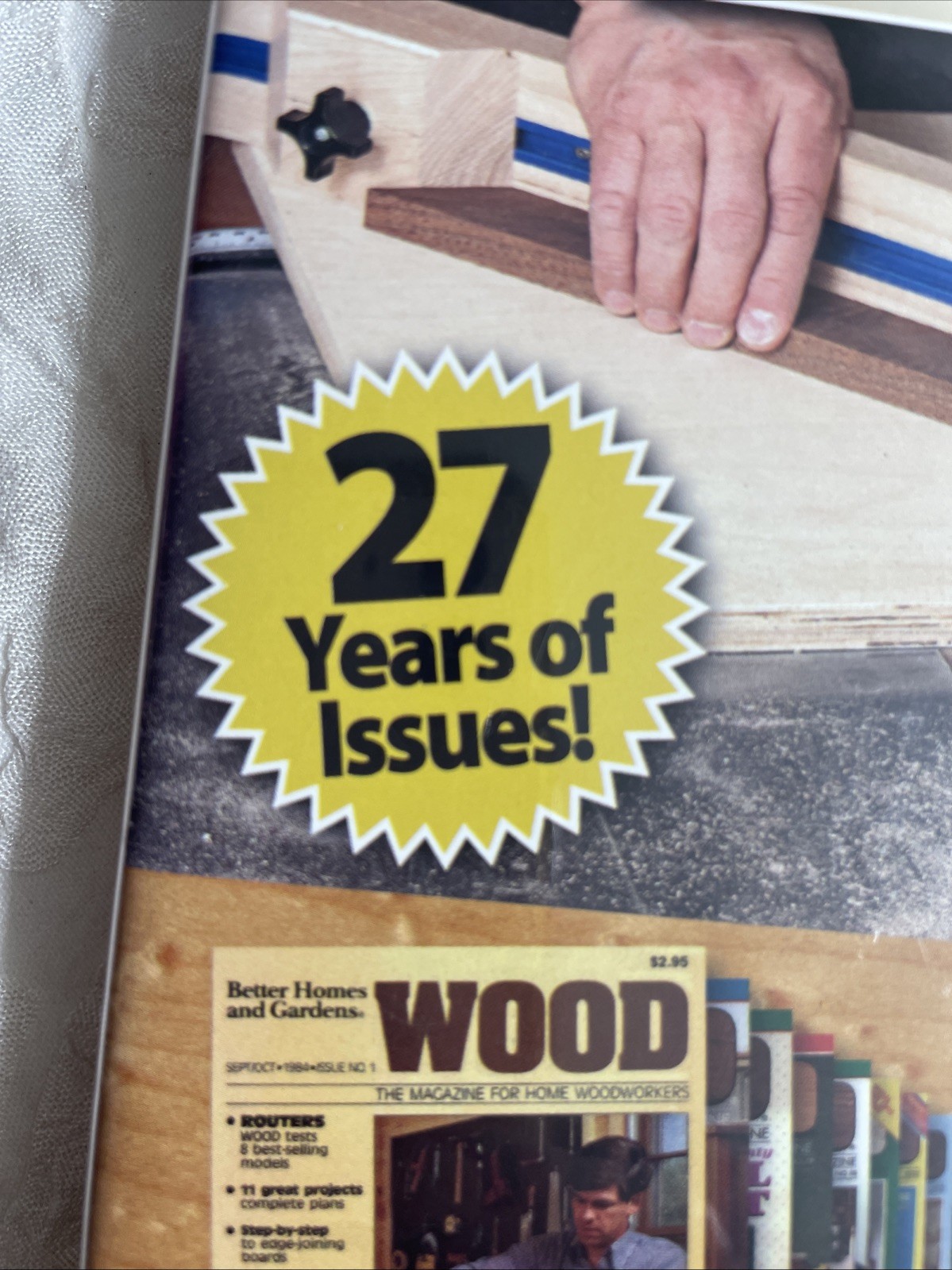 Wood Magazine DVD Complete Back Issues #1-202 1984-2011 Digital Archive 26 yrs