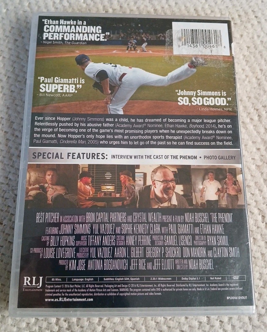 The Phenom (DVD, 2016) Brand New Factory Sealed