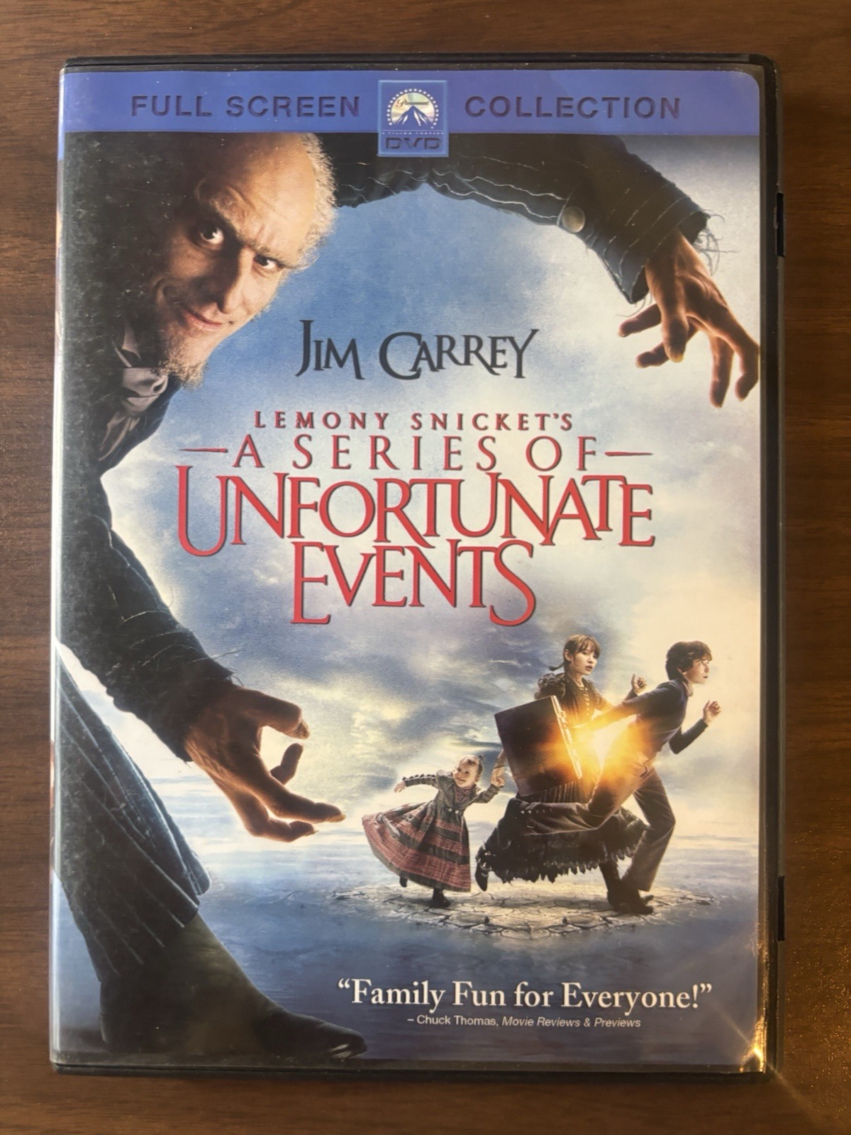 Lemony Snicket’s a Series of Unfortunate events (DVD, 2004) Jim Carrey Adventure