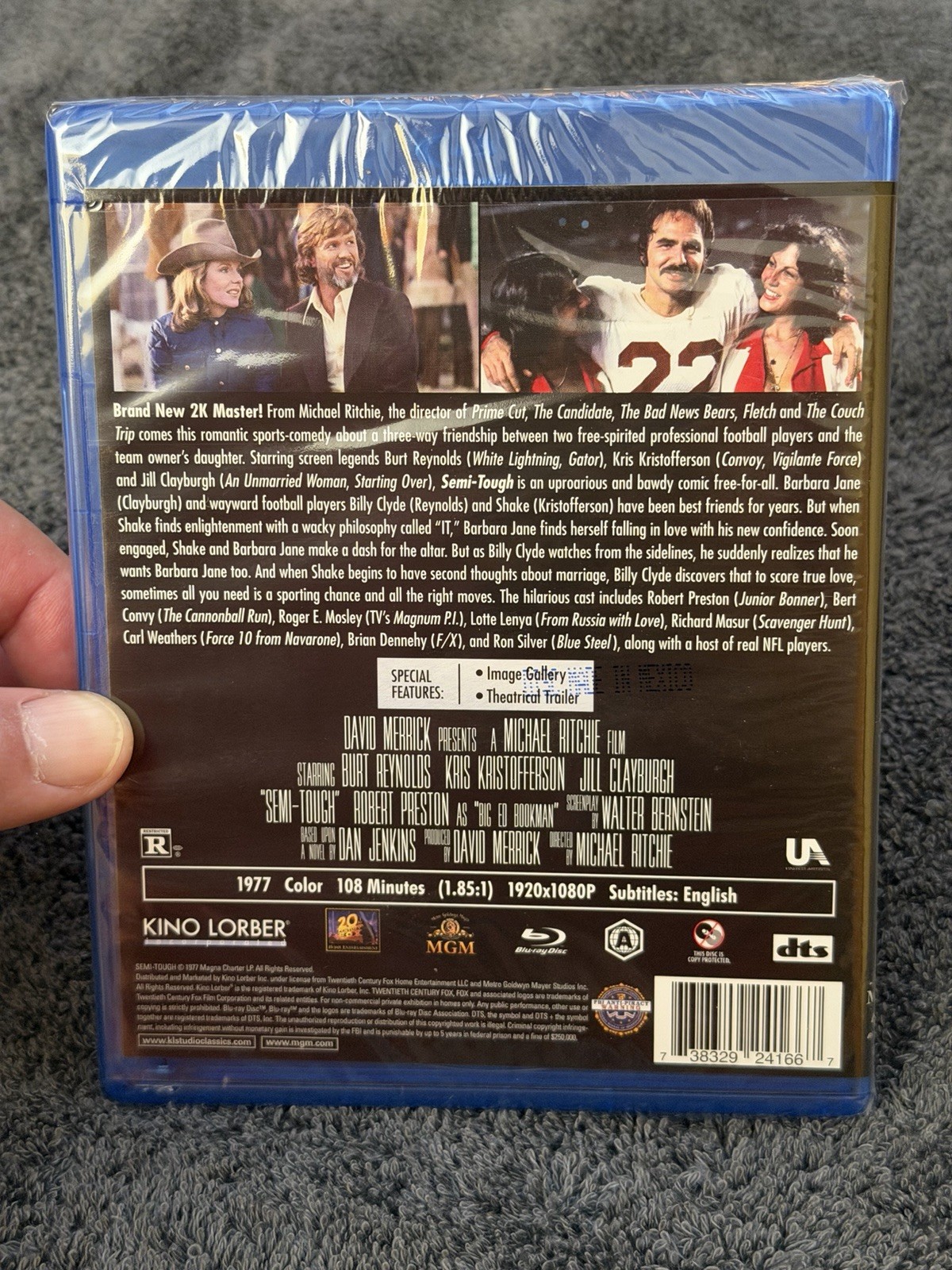 Semi-Tough (Blu-ray, 1977) Burt Reynolds NEW Factory Sealed FREE Shipping! OOP