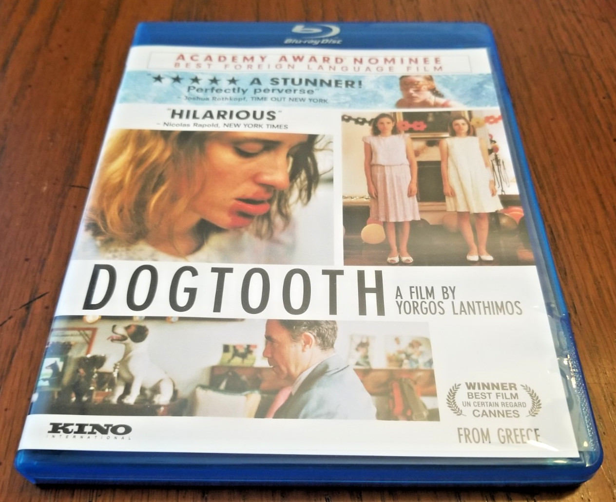 Dogtooth (Blu-ray Disc, 2011), A Film by Yorgos Lanthimos, LIKE NEW